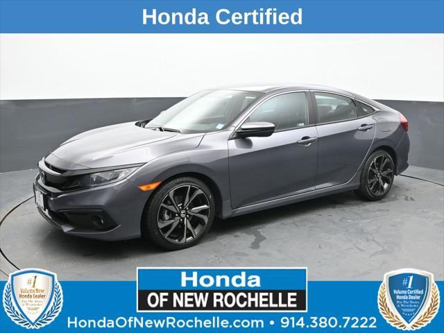 used 2021 Honda Civic car, priced at $21,495