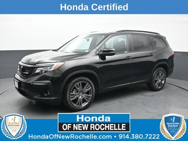 used 2022 Honda Pilot car, priced at $30,795