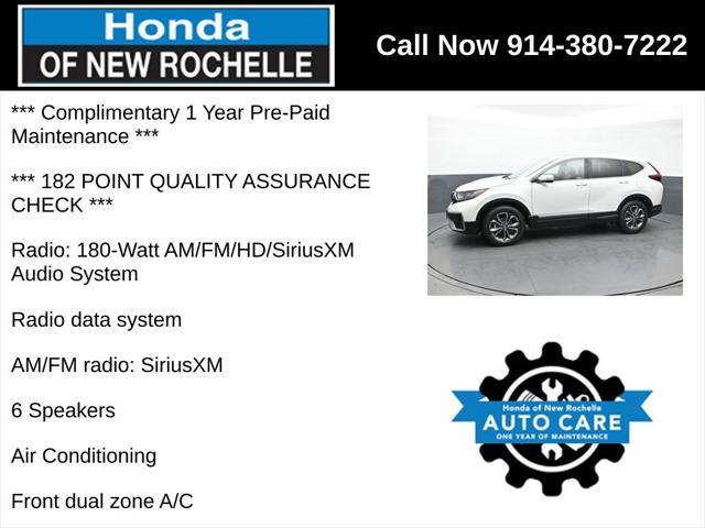 used 2021 Honda CR-V car, priced at $24,884