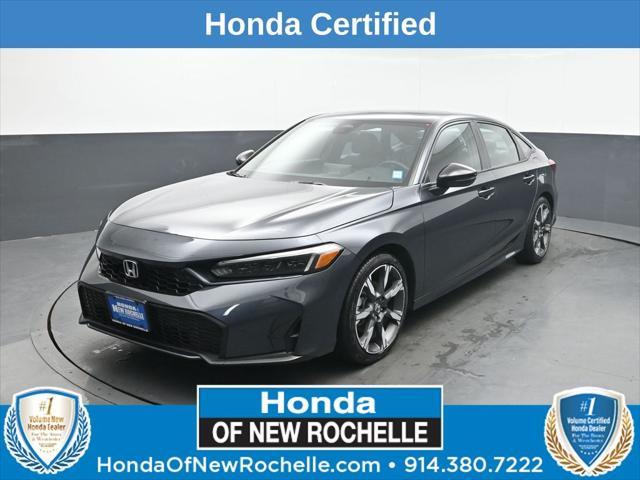 used 2025 Honda Civic Hybrid car, priced at $30,900