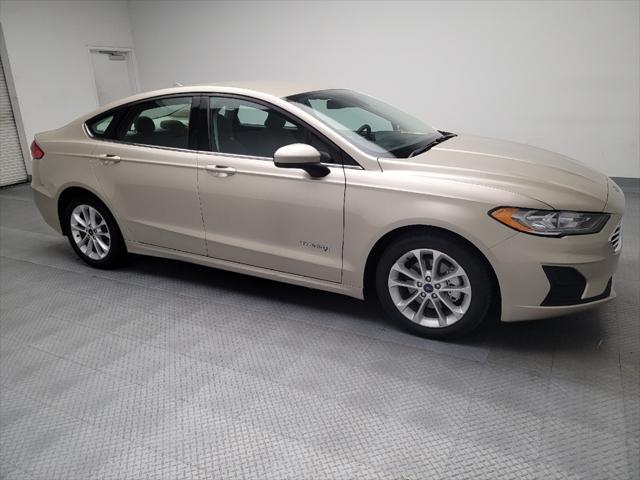 used 2019 Ford Fusion Hybrid car, priced at $19,395
