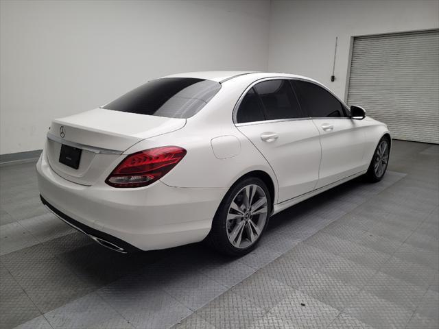 used 2018 Mercedes-Benz C-Class car, priced at $22,095