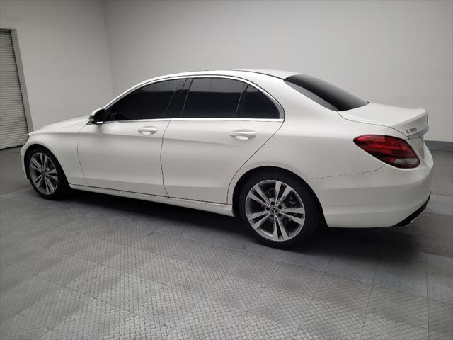 used 2018 Mercedes-Benz C-Class car, priced at $22,095