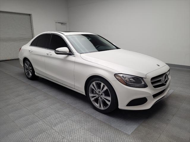 used 2018 Mercedes-Benz C-Class car, priced at $22,095