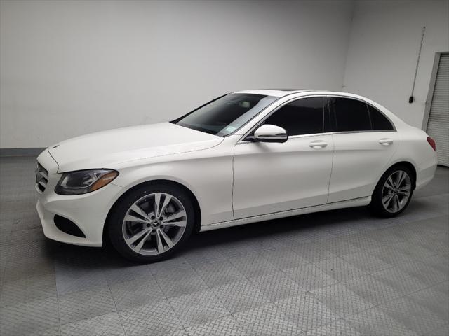 used 2018 Mercedes-Benz C-Class car, priced at $22,095