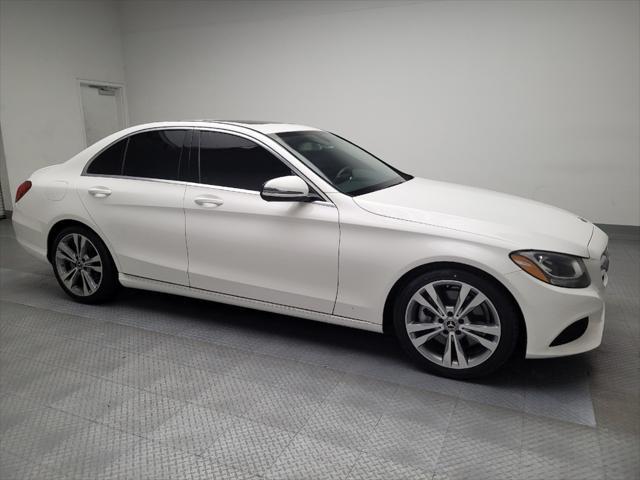 used 2018 Mercedes-Benz C-Class car, priced at $22,095