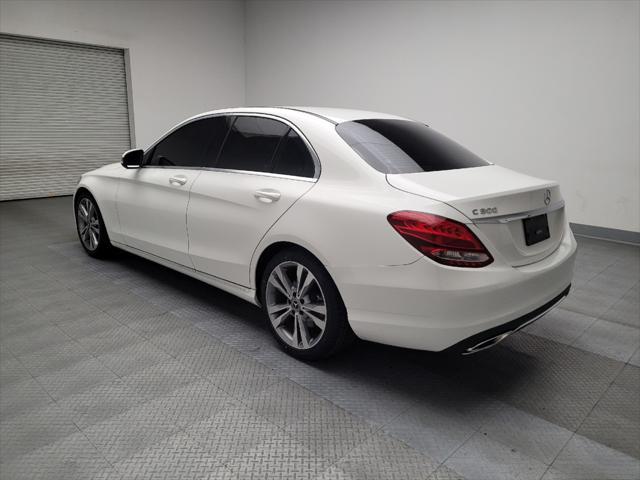 used 2018 Mercedes-Benz C-Class car, priced at $22,095