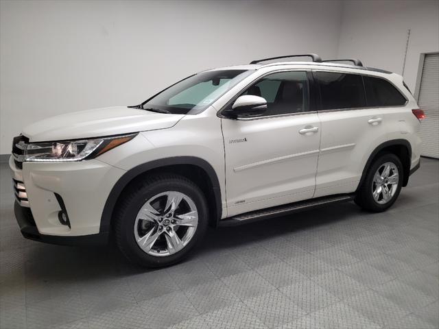 used 2019 Toyota Highlander Hybrid car, priced at $28,695