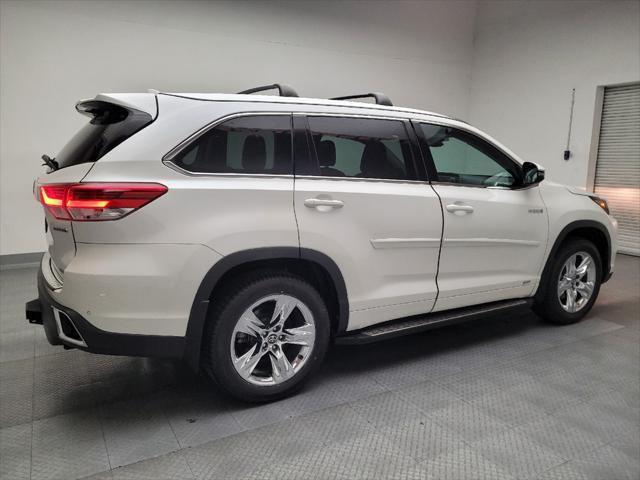 used 2019 Toyota Highlander Hybrid car, priced at $28,695