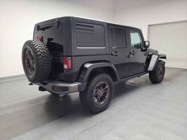 used 2016 Jeep Wrangler car, priced at $20,195
