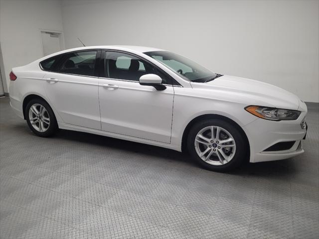 used 2018 Ford Fusion car, priced at $16,495