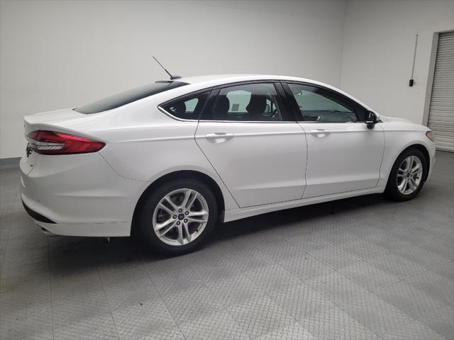 used 2018 Ford Fusion car, priced at $16,495