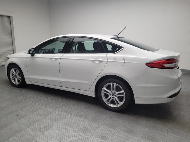 used 2018 Ford Fusion car, priced at $16,495