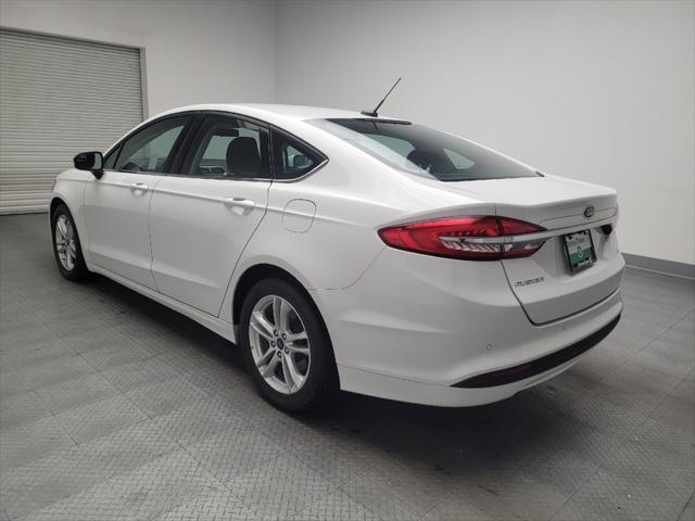 used 2018 Ford Fusion car, priced at $16,495