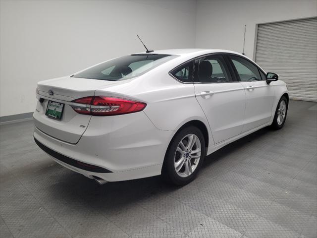 used 2018 Ford Fusion car, priced at $16,495