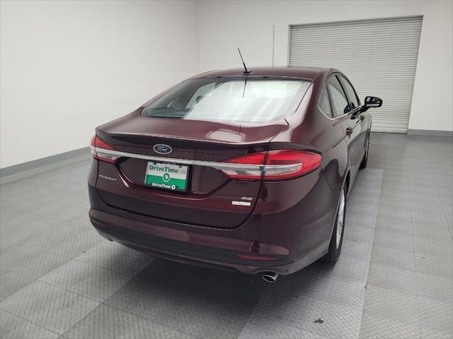 used 2018 Ford Fusion car, priced at $18,295