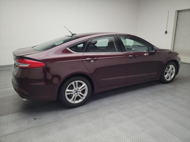 used 2018 Ford Fusion car, priced at $18,295