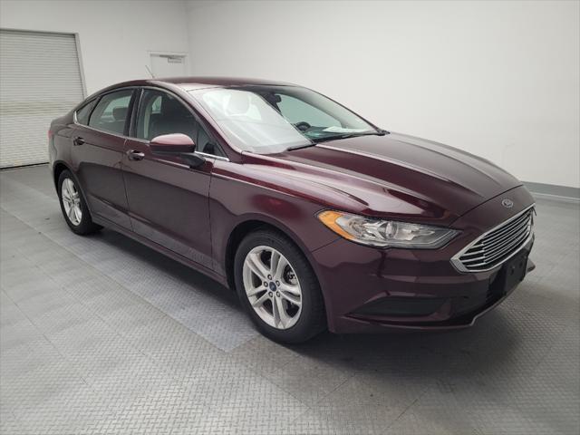 used 2018 Ford Fusion car, priced at $18,295