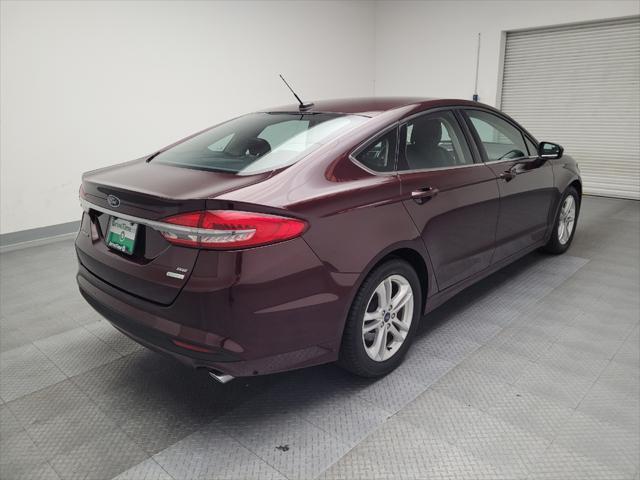 used 2018 Ford Fusion car, priced at $18,295