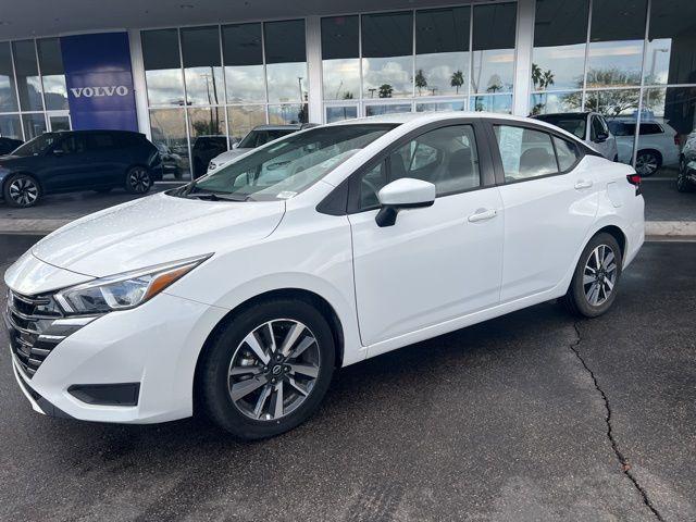 used 2024 Nissan Versa car, priced at $15,899