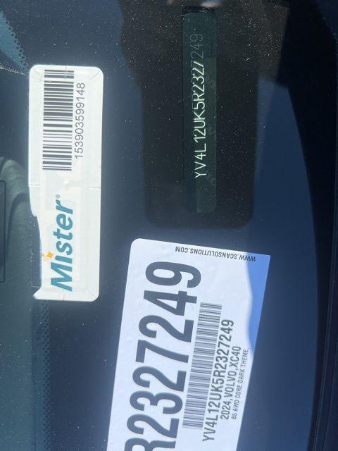 used 2024 Volvo XC40 car, priced at $25,995