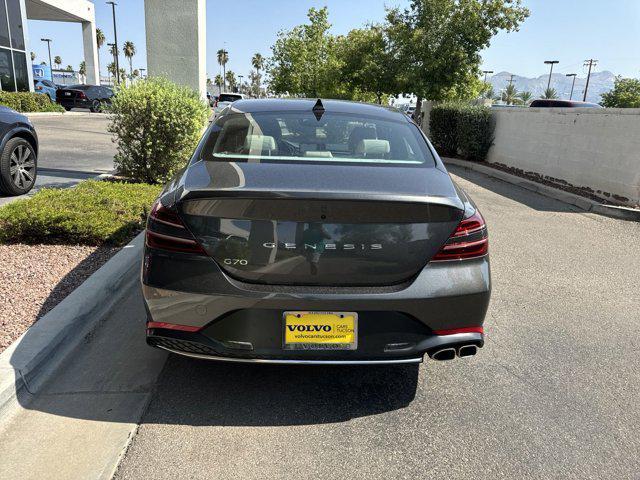 used 2023 Genesis G70 car, priced at $27,975