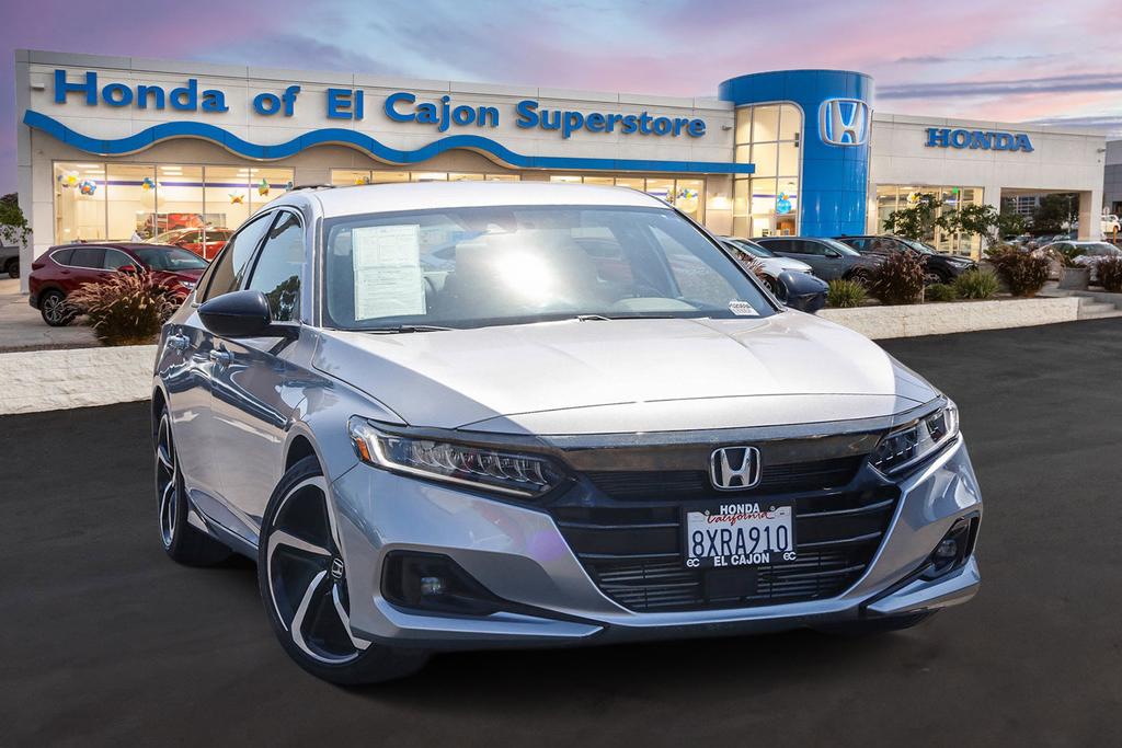 used 2021 Honda Accord car, priced at $25,488