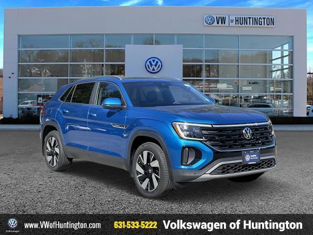 used 2024 Volkswagen Atlas Cross Sport car, priced at $36,800