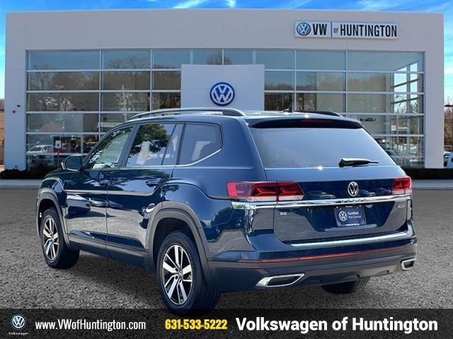 used 2021 Volkswagen Atlas car, priced at $25,450