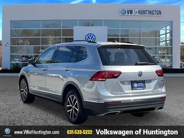 used 2021 Volkswagen Tiguan car, priced at $21,250