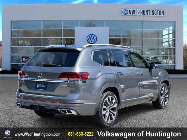used 2022 Volkswagen Atlas car, priced at $35,850