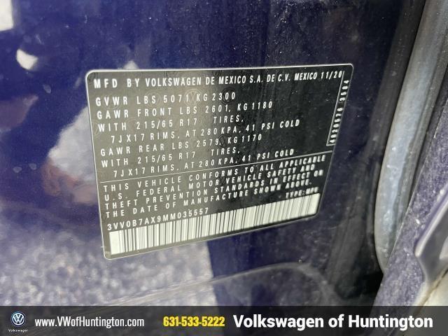 used 2021 Volkswagen Tiguan car, priced at $19,950