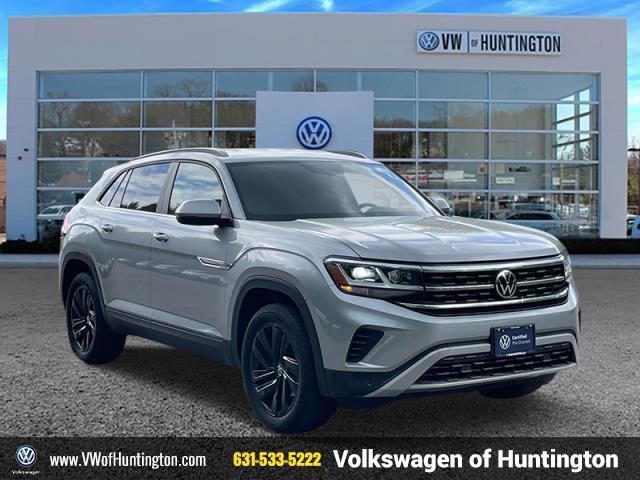 used 2022 Volkswagen Atlas Cross Sport car, priced at $29,950