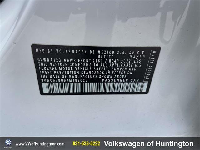 used 2019 Volkswagen Jetta car, priced at $16,850