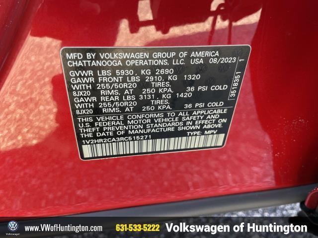 used 2024 Volkswagen Atlas car, priced at $38,950