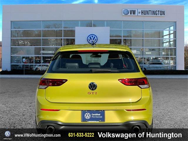 used 2022 Volkswagen Golf GTI car, priced at $29,950