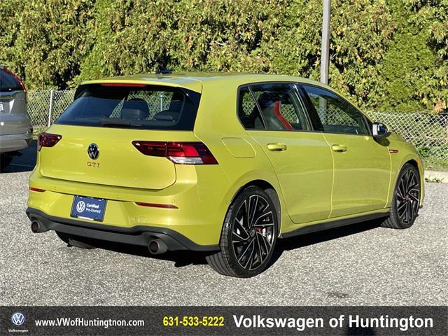 used 2022 Volkswagen Golf GTI car, priced at $29,950