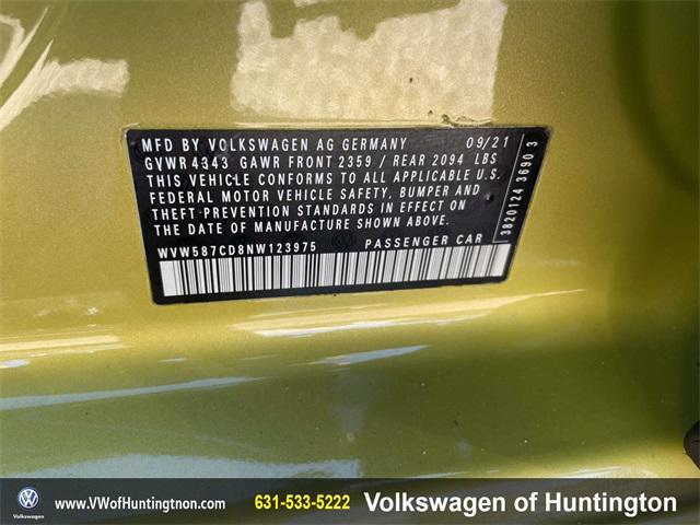 used 2022 Volkswagen Golf GTI car, priced at $29,950