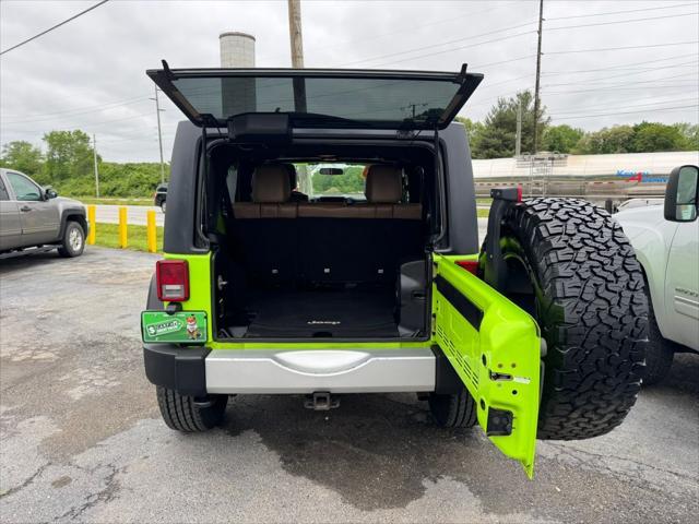 used 2012 Jeep Wrangler Unlimited car, priced at $13,990