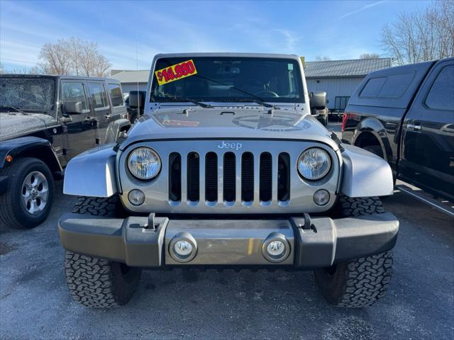 used 2014 Jeep Wrangler Unlimited car, priced at $13,990