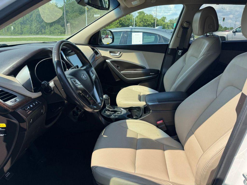 used 2017 Hyundai Santa Fe car, priced at $13,990