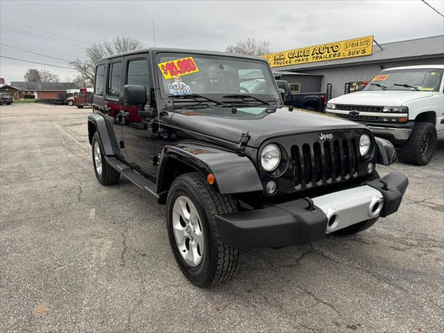 used 2015 Jeep Wrangler Unlimited car, priced at $14,990