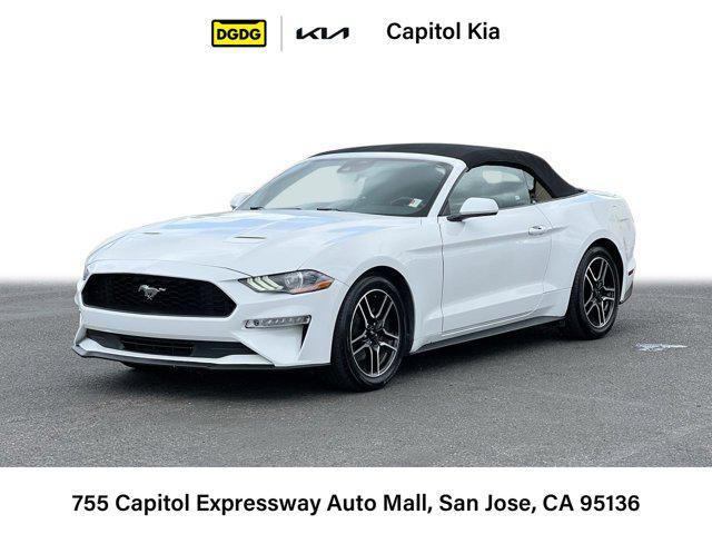 used 2021 Ford Mustang car, priced at $19,999