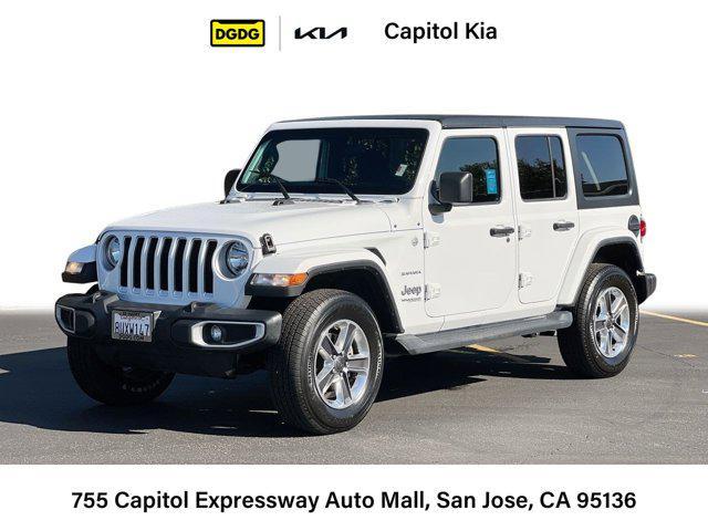 used 2021 Jeep Wrangler Unlimited car, priced at $30,974