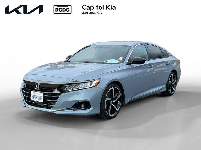 used 2021 Honda Accord car, priced at $24,632