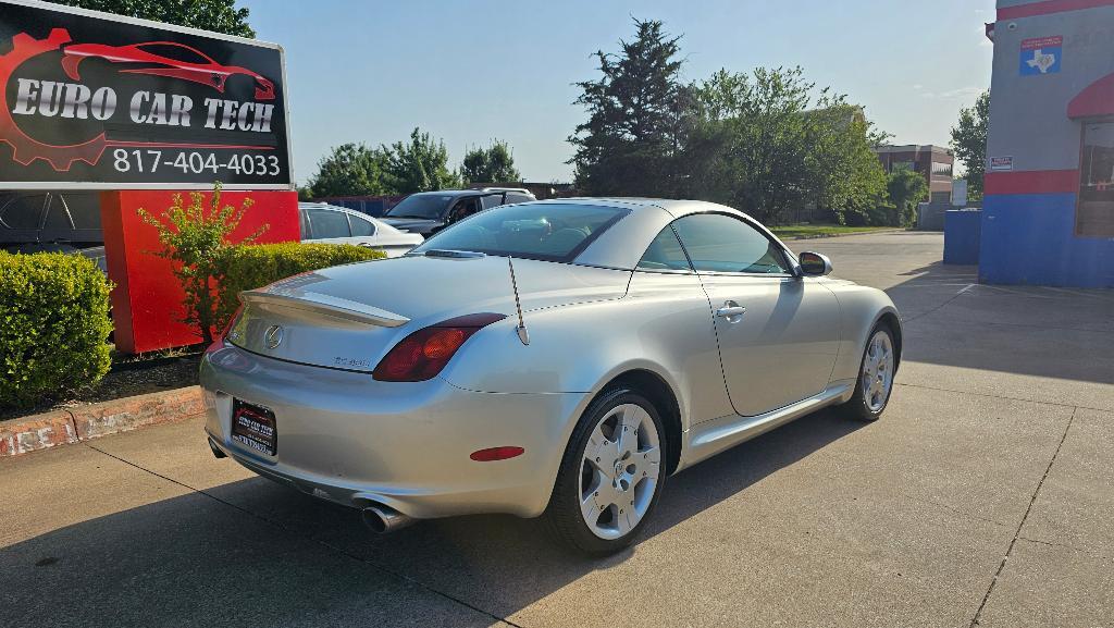 used 2004 Lexus SC 430 car, priced at $14,350