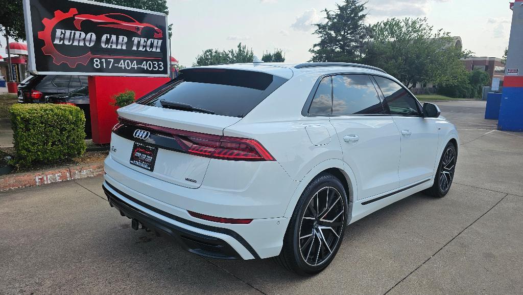 used 2020 Audi Q8 car, priced at $39,550