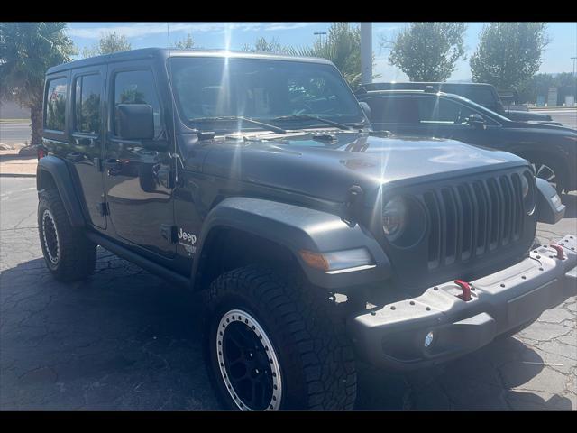 used 2019 Jeep Wrangler Unlimited car, priced at $25,995