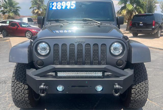 used 2017 Jeep Wrangler Unlimited car, priced at $28,995