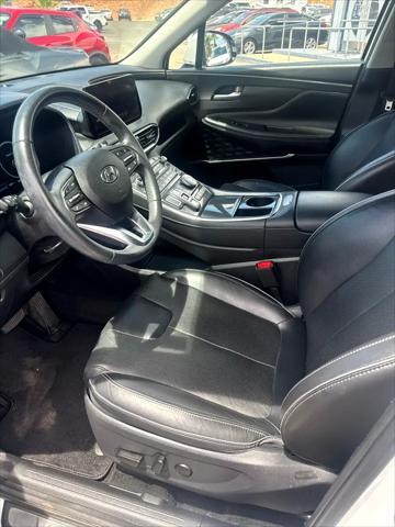 used 2021 Hyundai Santa Fe car, priced at $24,995